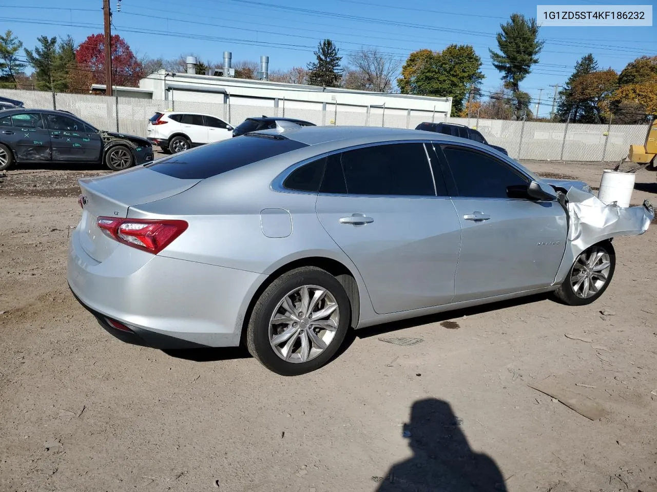 2019 Chevrolet Malibu Lt VIN: 1G1ZD5ST4KF186232 Lot: 79976464