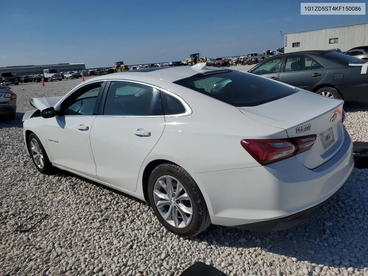 2019 Chevrolet Malibu Lt VIN: 1G1ZD5ST4KF150086 Lot: 80387074