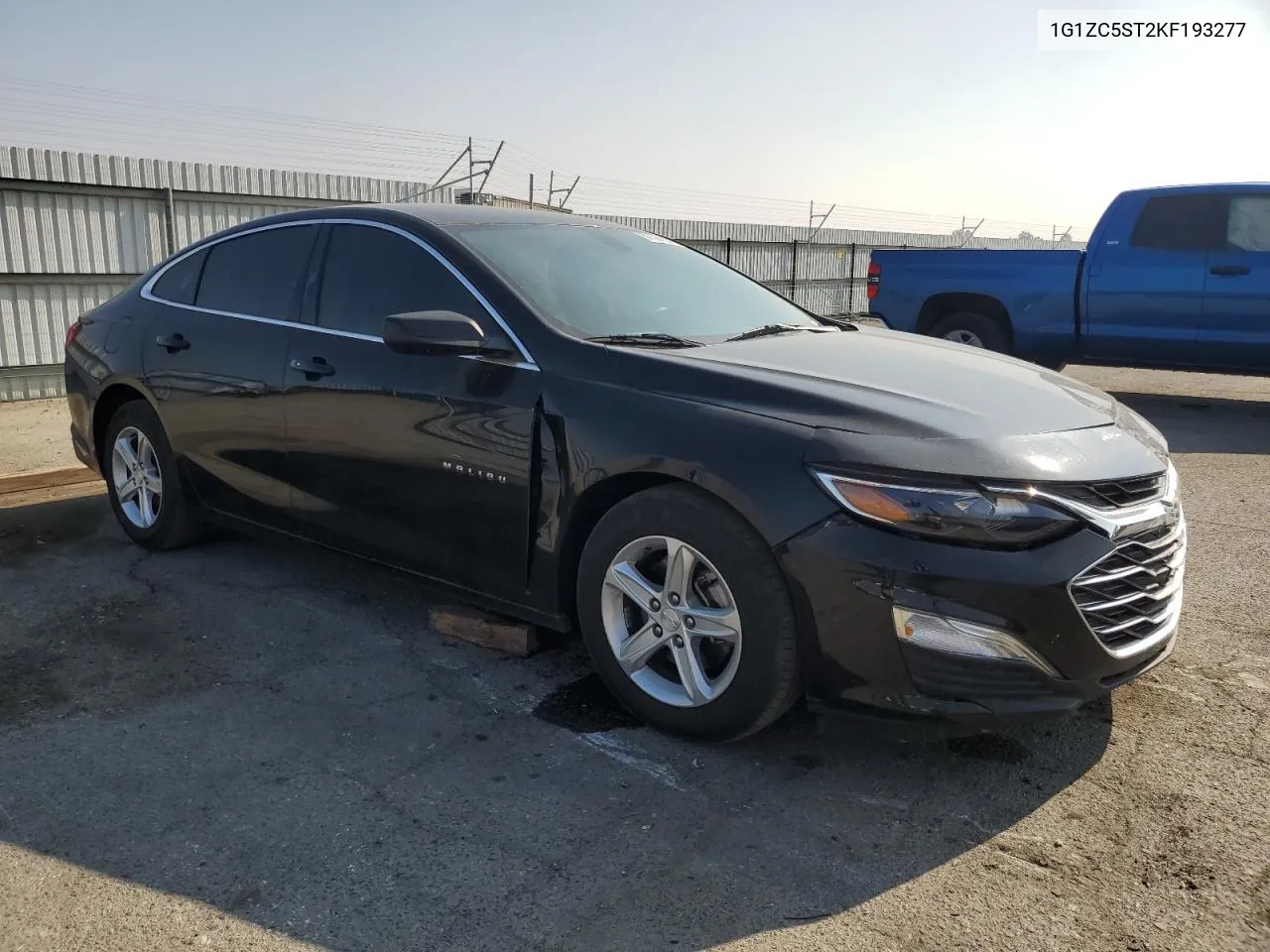 2019 Chevrolet Malibu Ls VIN: 1G1ZC5ST2KF193277 Lot: 80594264