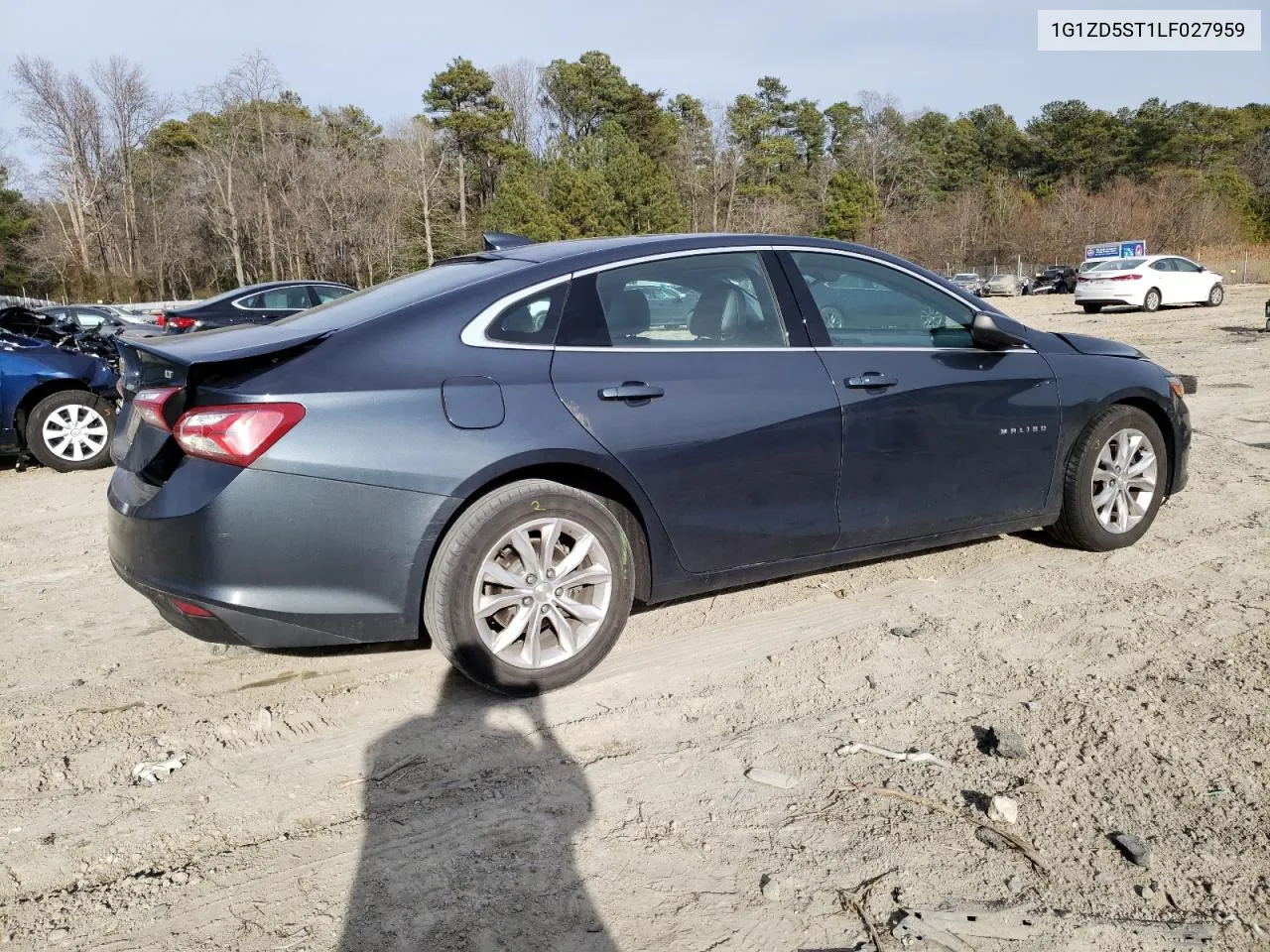 2020 Chevrolet Malibu Lt VIN: 1G1ZD5ST1LF027959 Lot: 41786304