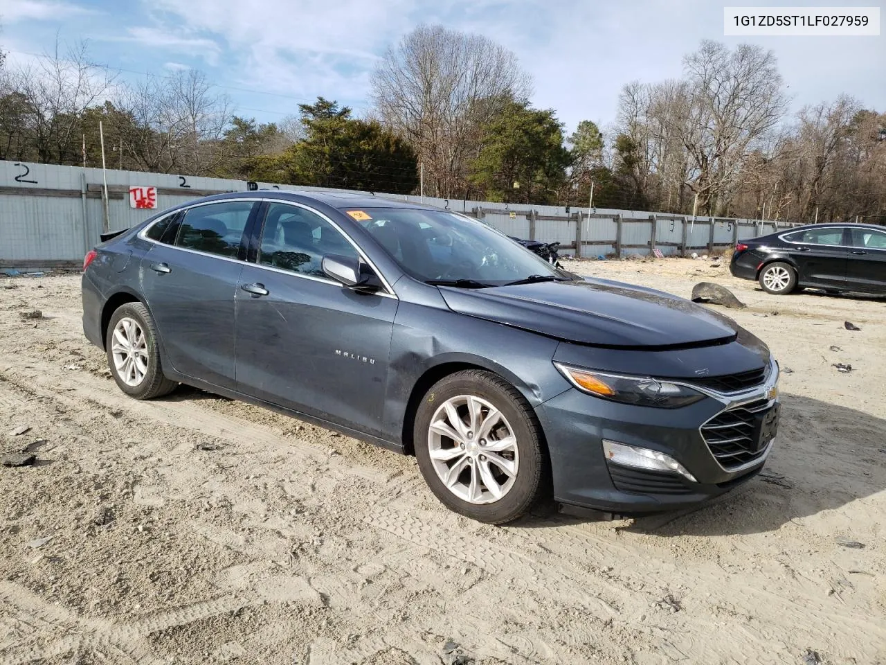 2020 Chevrolet Malibu Lt VIN: 1G1ZD5ST1LF027959 Lot: 41786304