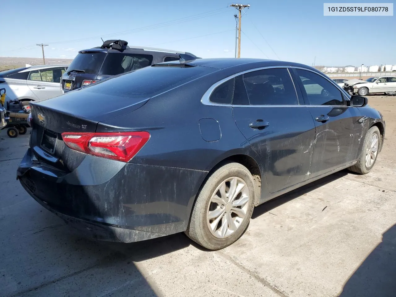 2020 Chevrolet Malibu Lt VIN: 1G1ZD5ST9LF080778 Lot: 47150044