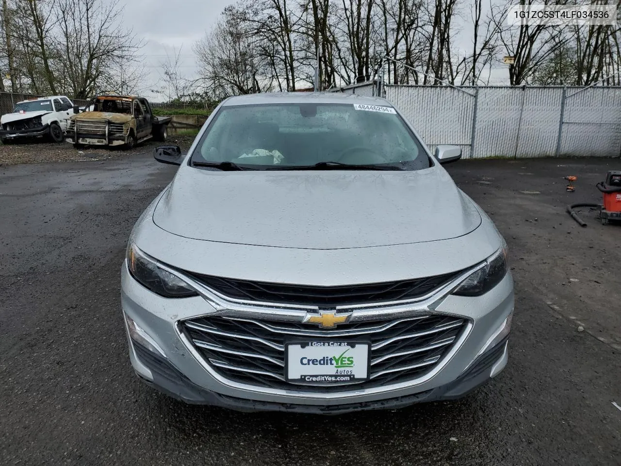 2020 Chevrolet Malibu Ls VIN: 1G1ZC5ST4LF034536 Lot: 48446294