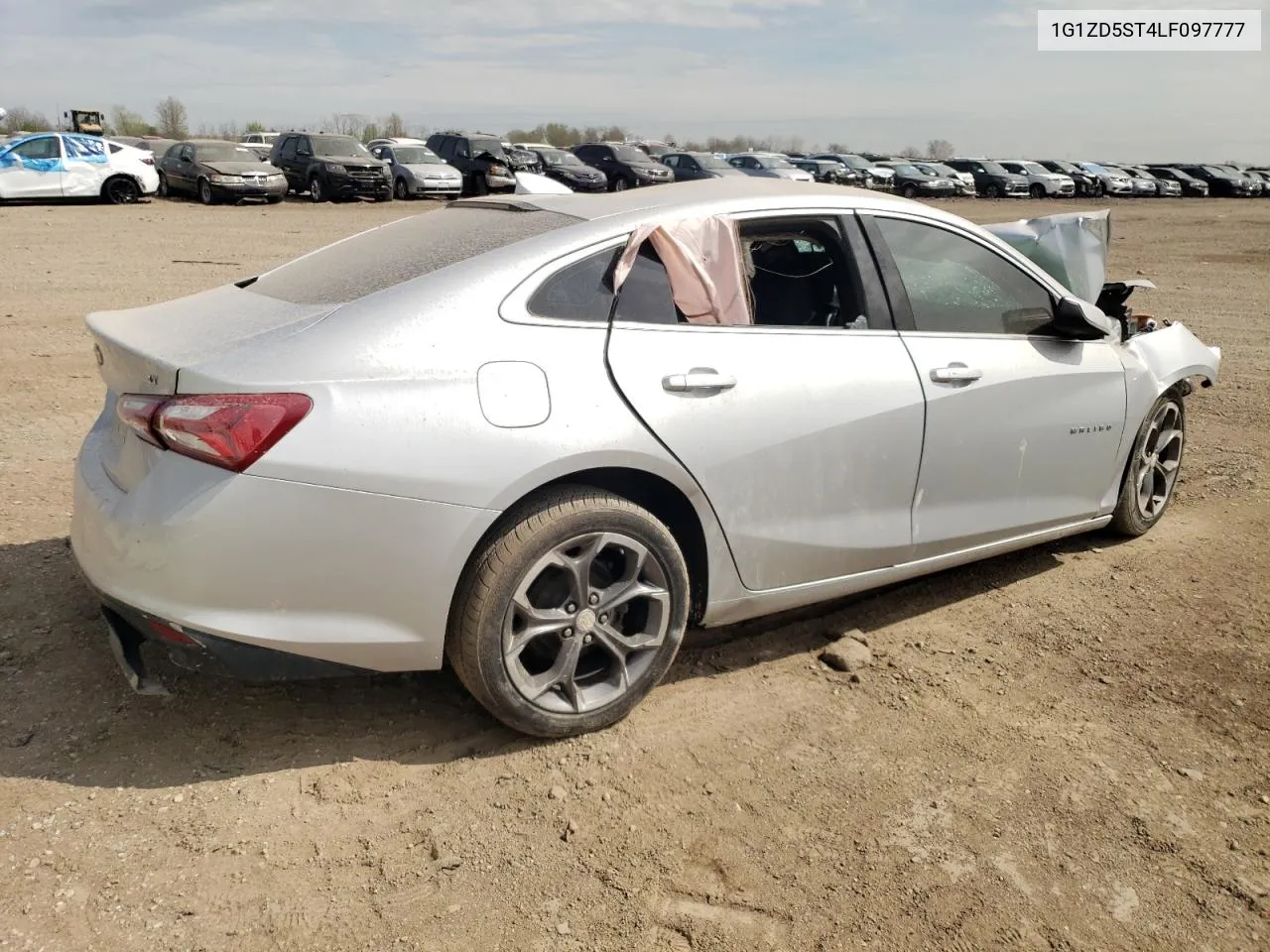 2020 Chevrolet Malibu Lt VIN: 1G1ZD5ST4LF097777 Lot: 50522914