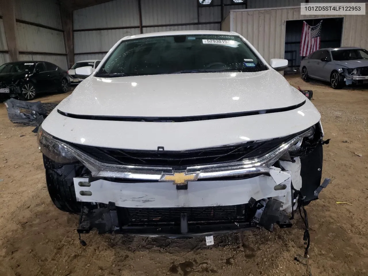 2020 Chevrolet Malibu Lt VIN: 1G1ZD5ST4LF122953 Lot: 52930194