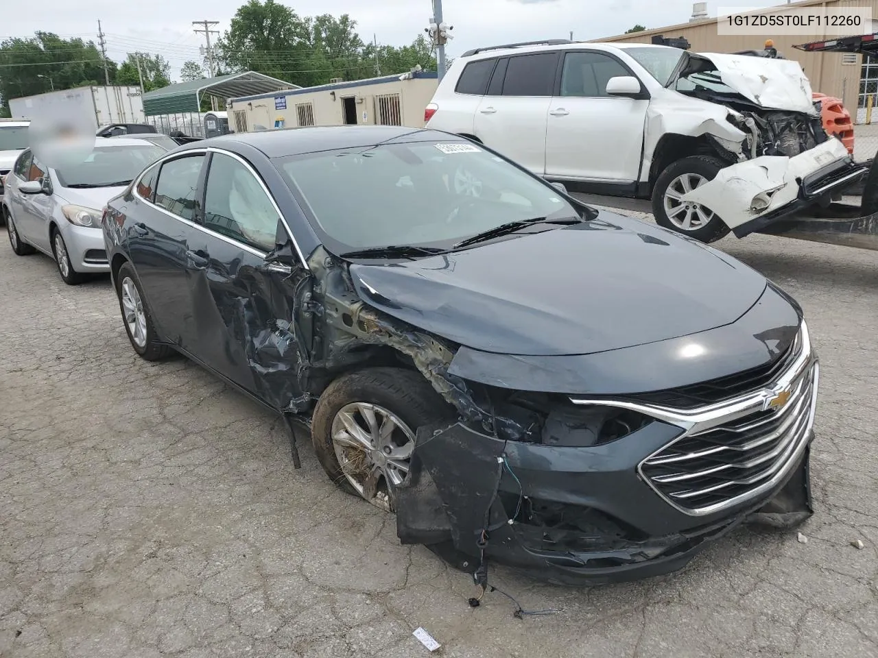 2020 Chevrolet Malibu Lt VIN: 1G1ZD5ST0LF112260 Lot: 53073144