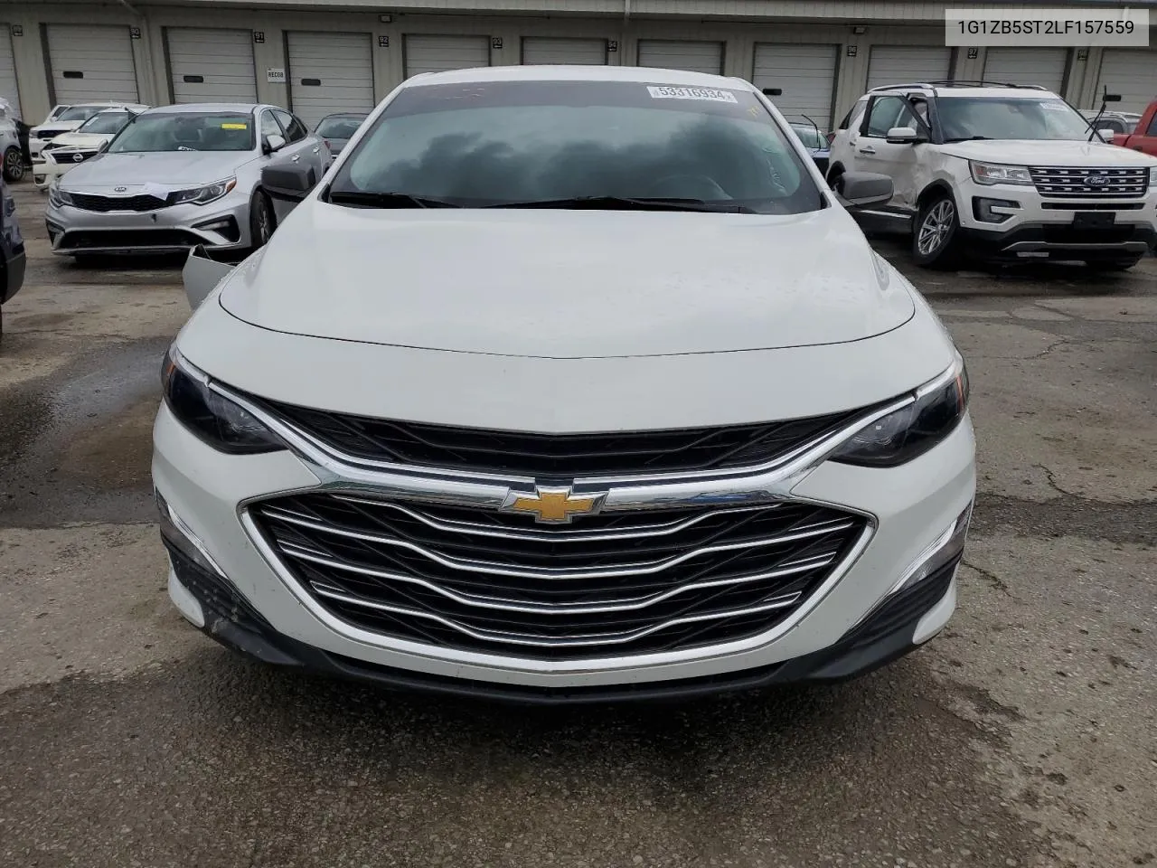 2020 Chevrolet Malibu Ls VIN: 1G1ZB5ST2LF157559 Lot: 53316934