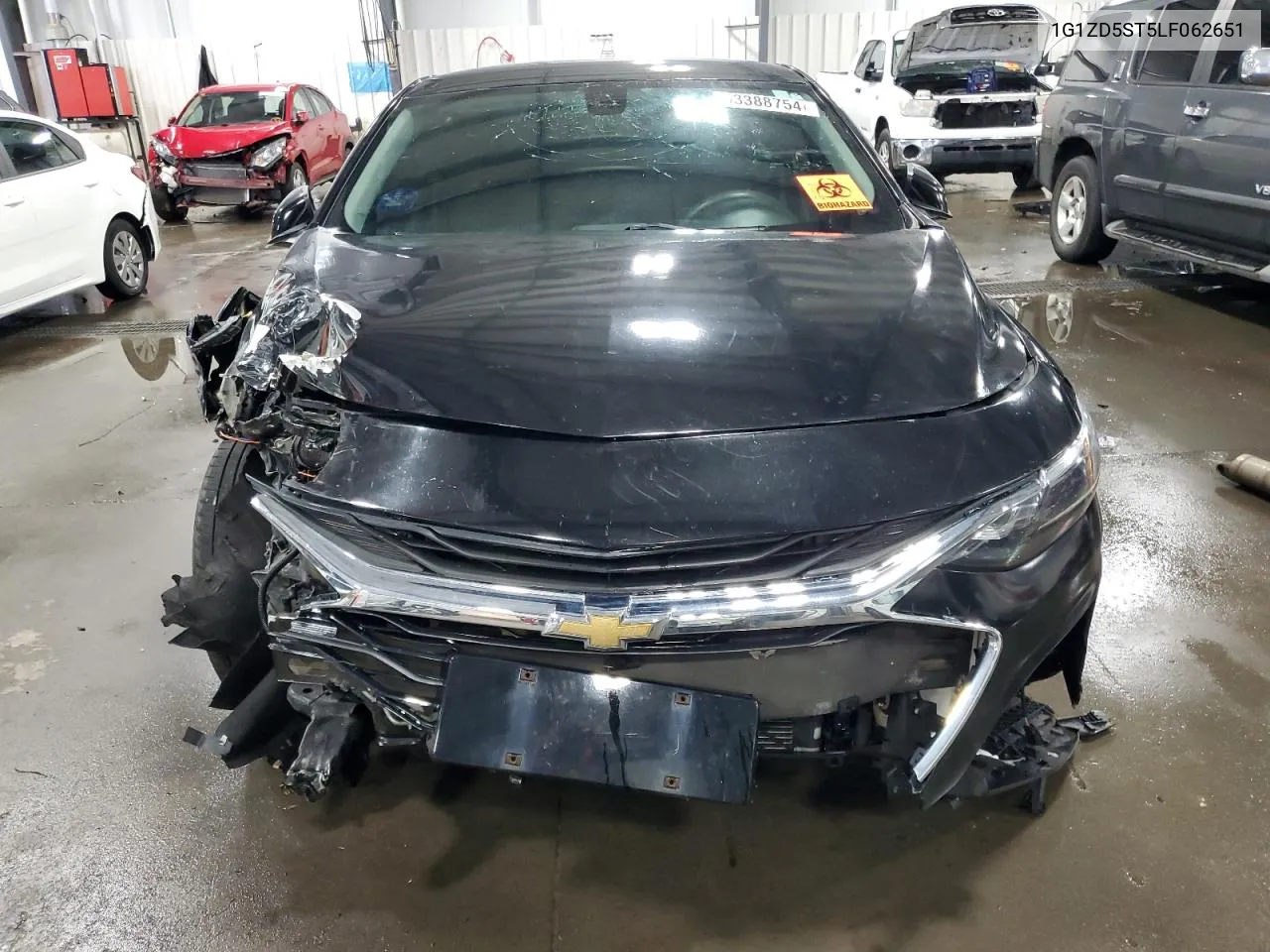 2020 Chevrolet Malibu Lt VIN: 1G1ZD5ST5LF062651 Lot: 53388754