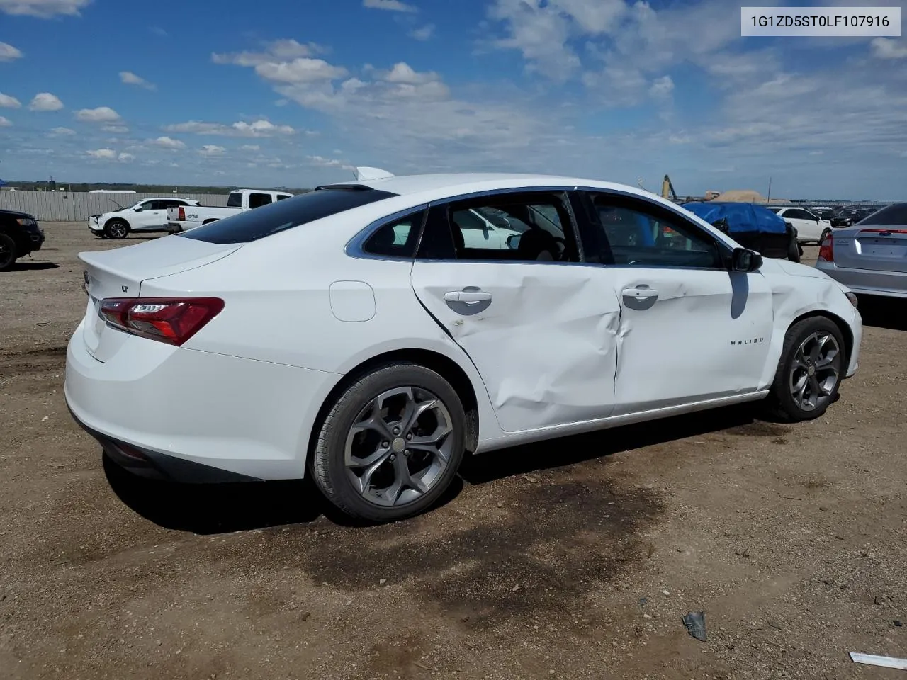 2020 Chevrolet Malibu Lt VIN: 1G1ZD5ST0LF107916 Lot: 53918634