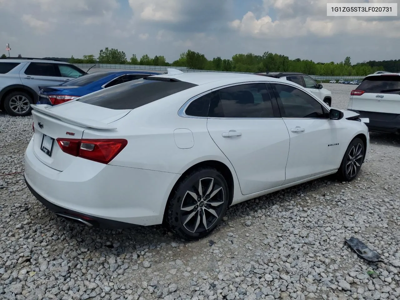 2020 Chevrolet Malibu Rs VIN: 1G1ZG5ST3LF020731 Lot: 54517564