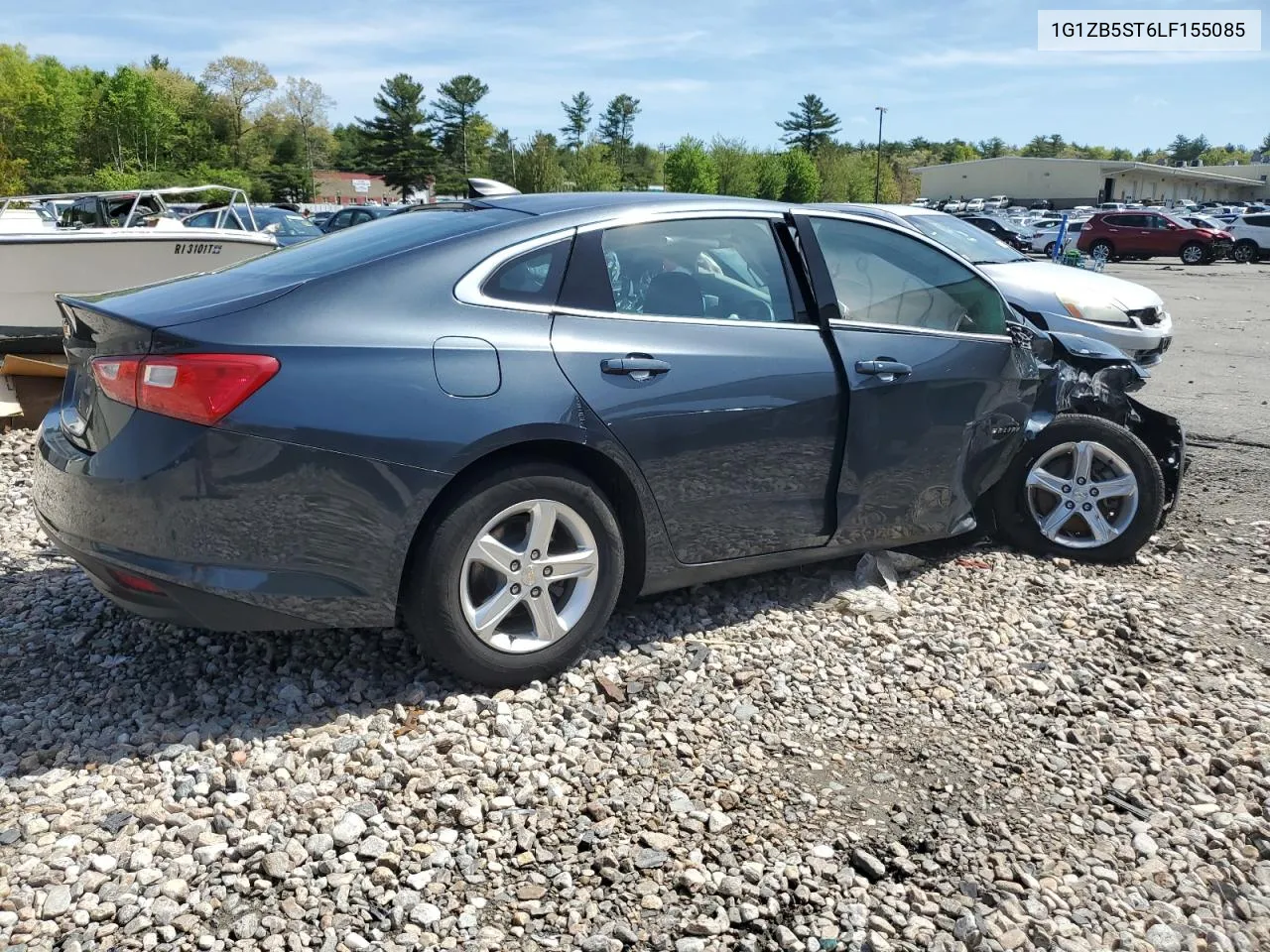 2020 Chevrolet Malibu Ls VIN: 1G1ZB5ST6LF155085 Lot: 54521404