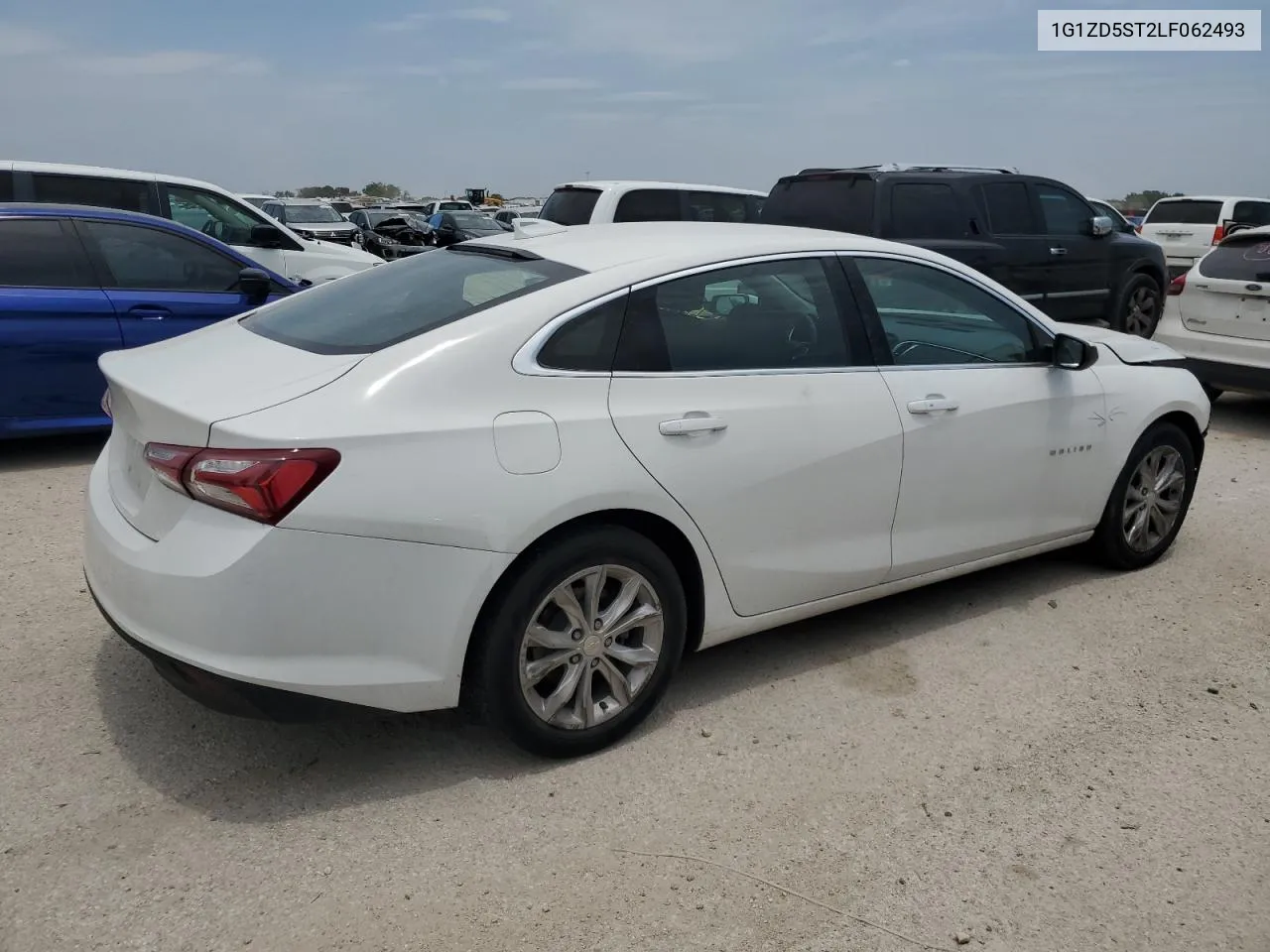 2020 Chevrolet Malibu Lt VIN: 1G1ZD5ST2LF062493 Lot: 55076484