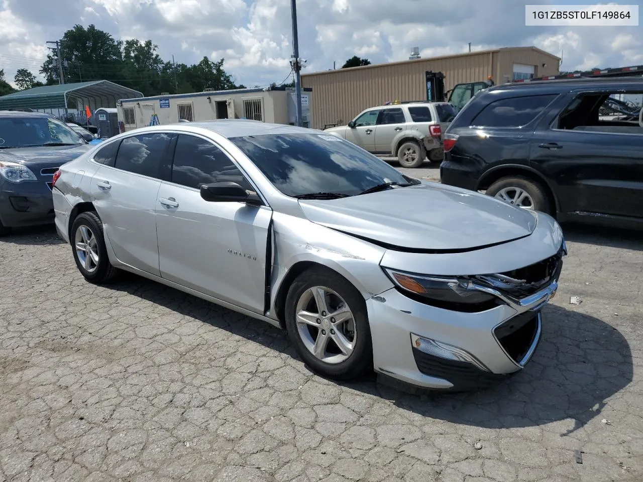 1G1ZB5ST0LF149864 2020 Chevrolet Malibu Ls