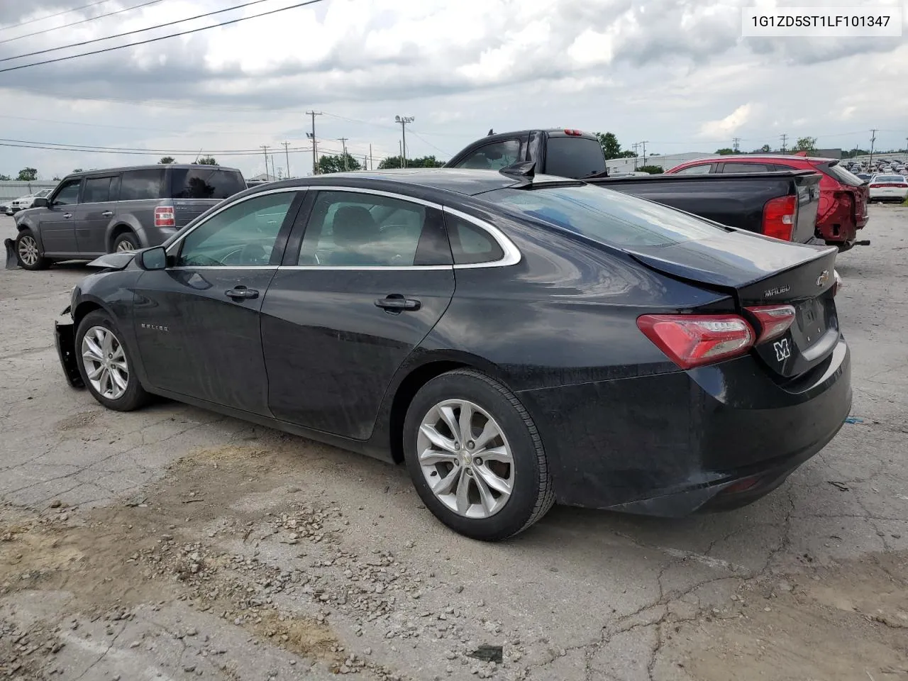 2020 Chevrolet Malibu Lt VIN: 1G1ZD5ST1LF101347 Lot: 56757034