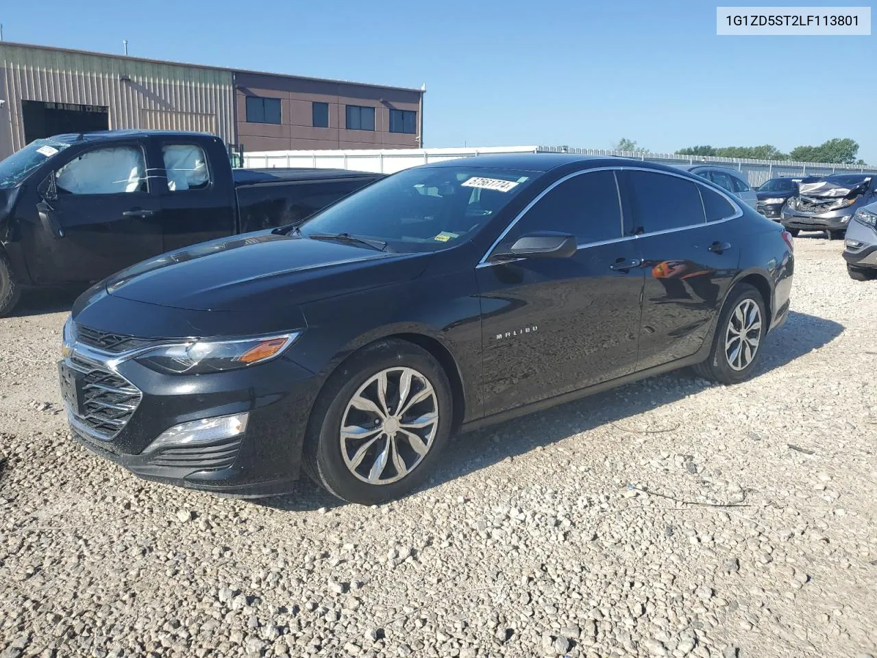 2020 Chevrolet Malibu Lt VIN: 1G1ZD5ST2LF113801 Lot: 57561774