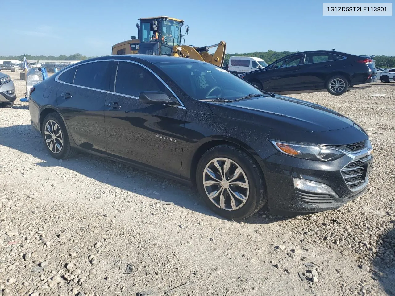 2020 Chevrolet Malibu Lt VIN: 1G1ZD5ST2LF113801 Lot: 57561774