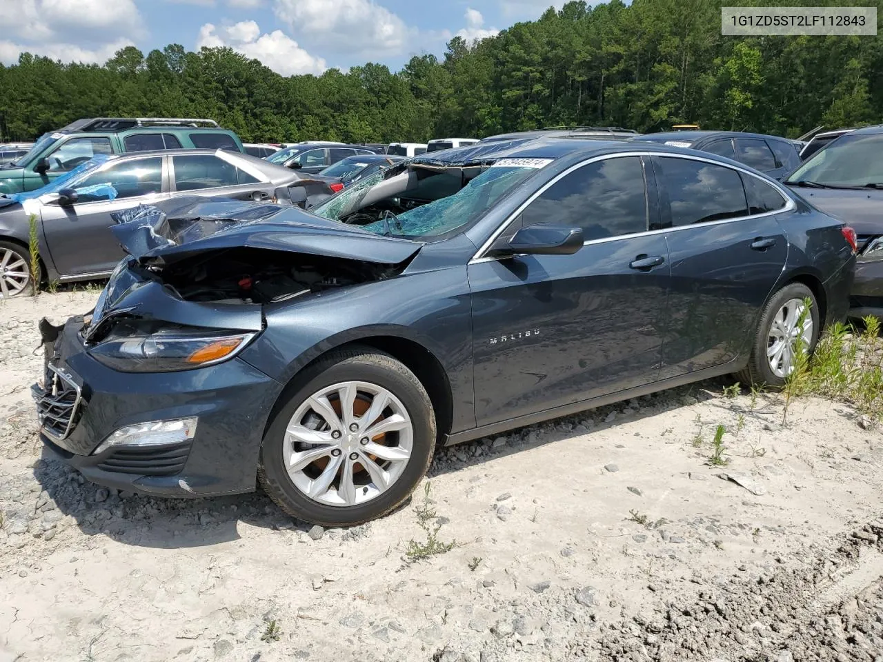 2020 Chevrolet Malibu Lt VIN: 1G1ZD5ST2LF112843 Lot: 57945974