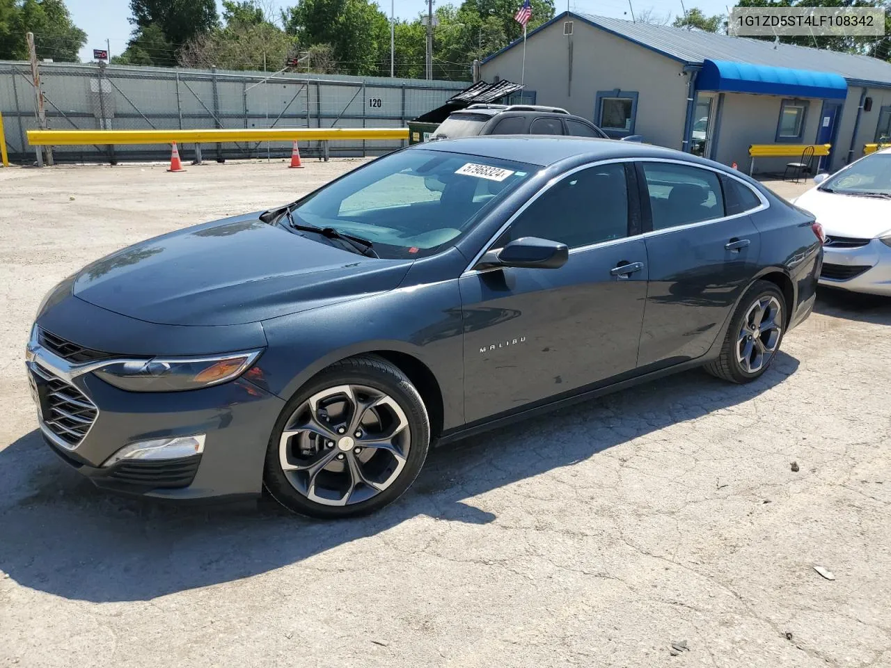 2020 Chevrolet Malibu Lt VIN: 1G1ZD5ST4LF108342 Lot: 57968324