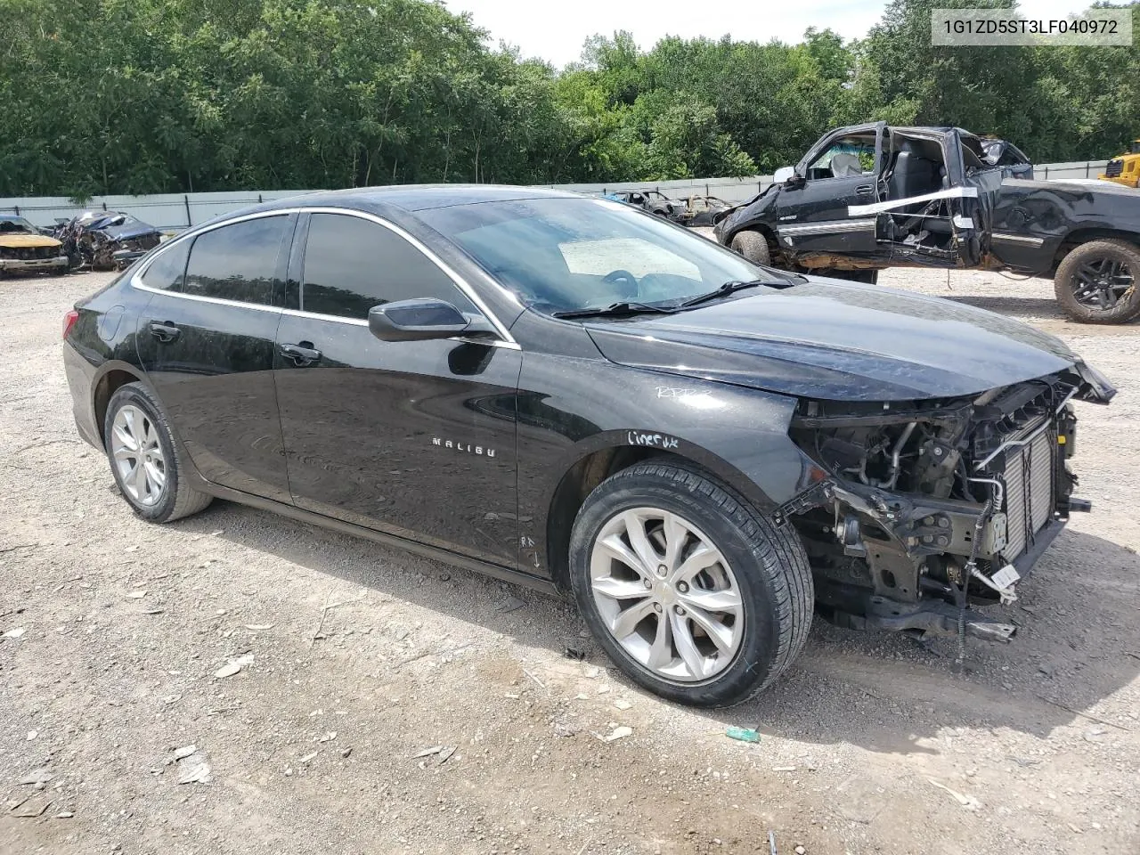 2020 Chevrolet Malibu Lt VIN: 1G1ZD5ST3LF040972 Lot: 58276444