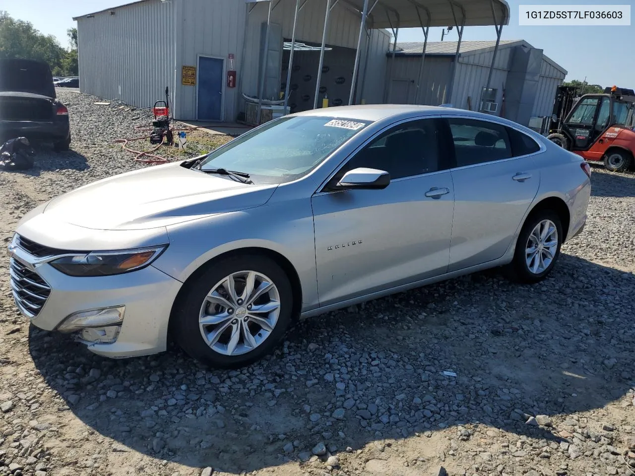 2020 Chevrolet Malibu Lt VIN: 1G1ZD5ST7LF036603 Lot: 58521864