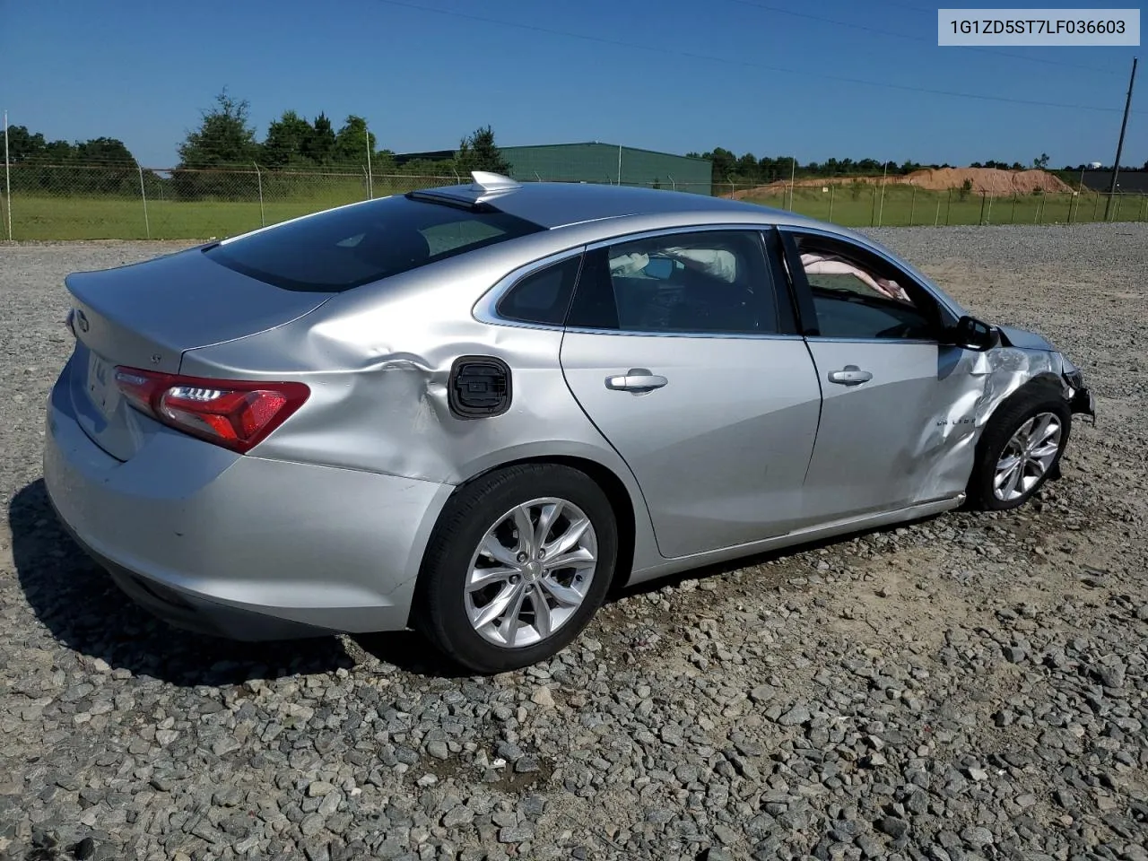 2020 Chevrolet Malibu Lt VIN: 1G1ZD5ST7LF036603 Lot: 58521864