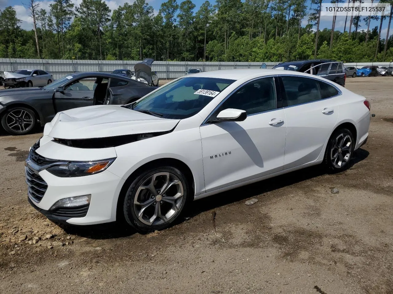 2020 Chevrolet Malibu Lt VIN: 1G1ZD5ST5LF125537 Lot: 59139164