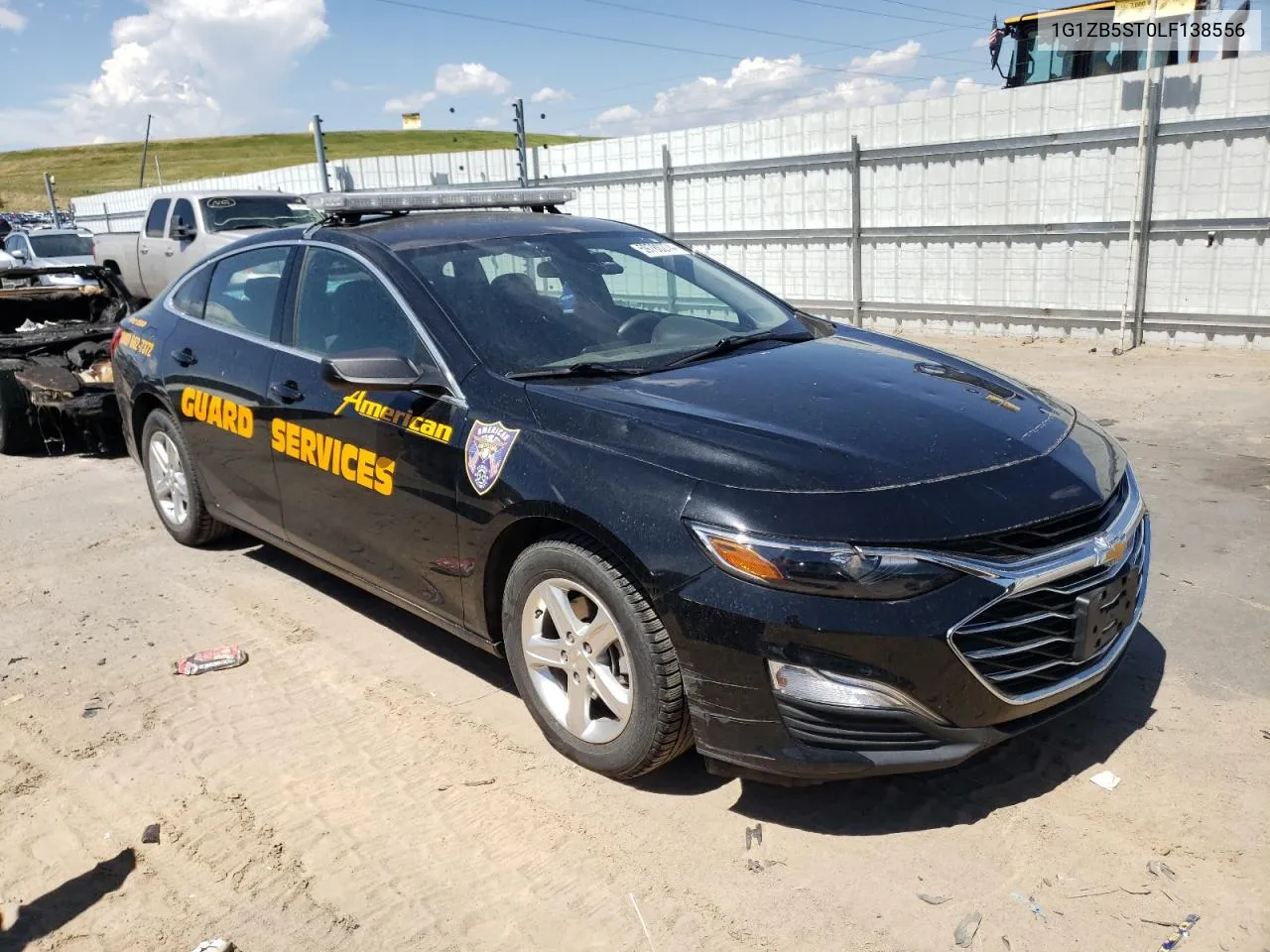 2020 Chevrolet Malibu Ls VIN: 1G1ZB5ST0LF138556 Lot: 59780274