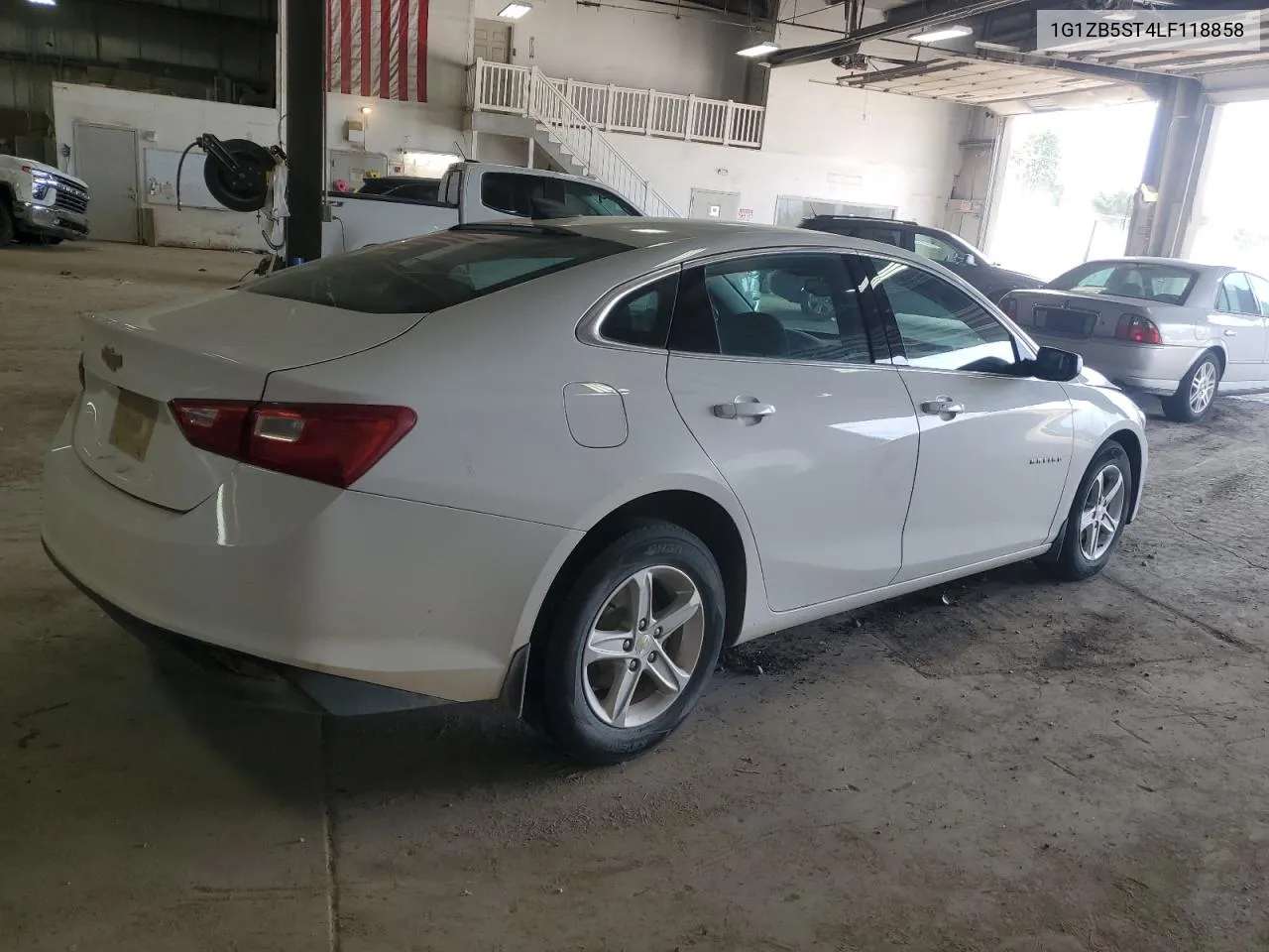 2020 Chevrolet Malibu Ls VIN: 1G1ZB5ST4LF118858 Lot: 60137474