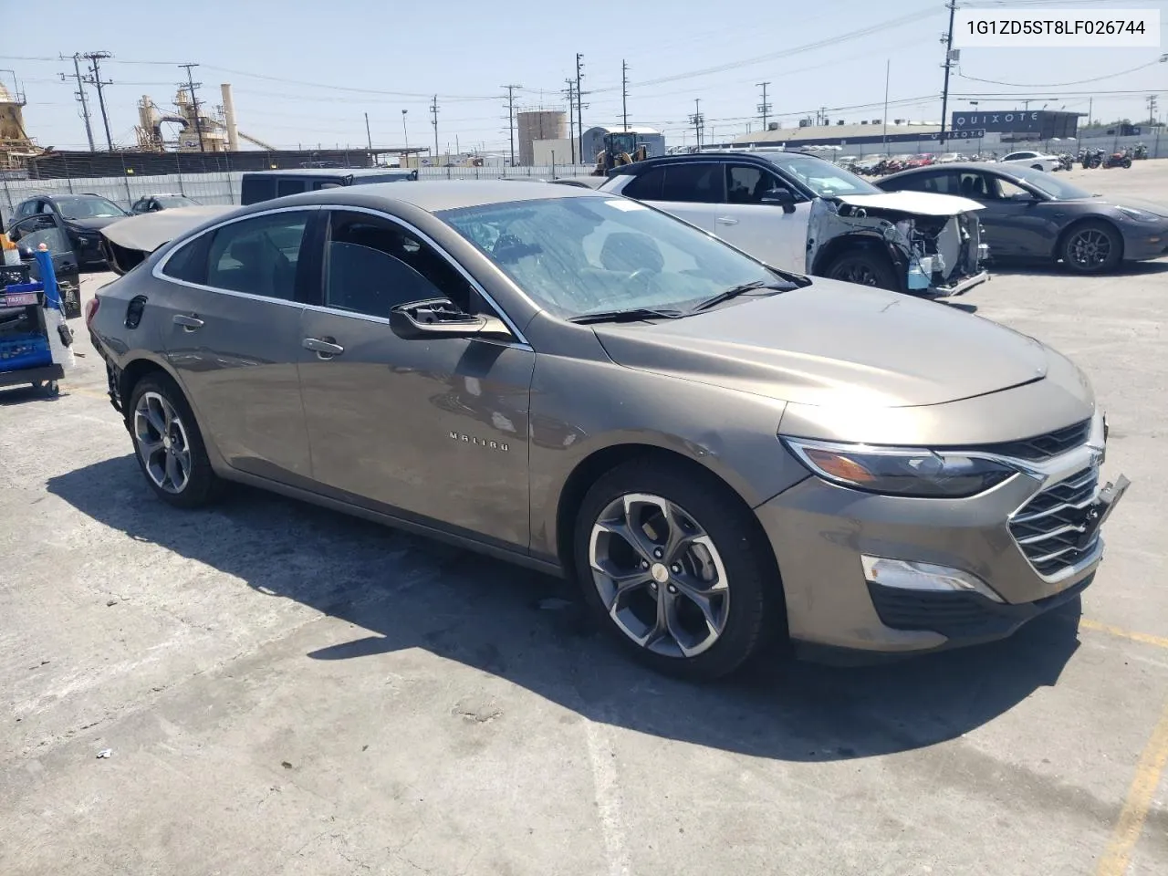 2020 Chevrolet Malibu Lt VIN: 1G1ZD5ST8LF026744 Lot: 60169774