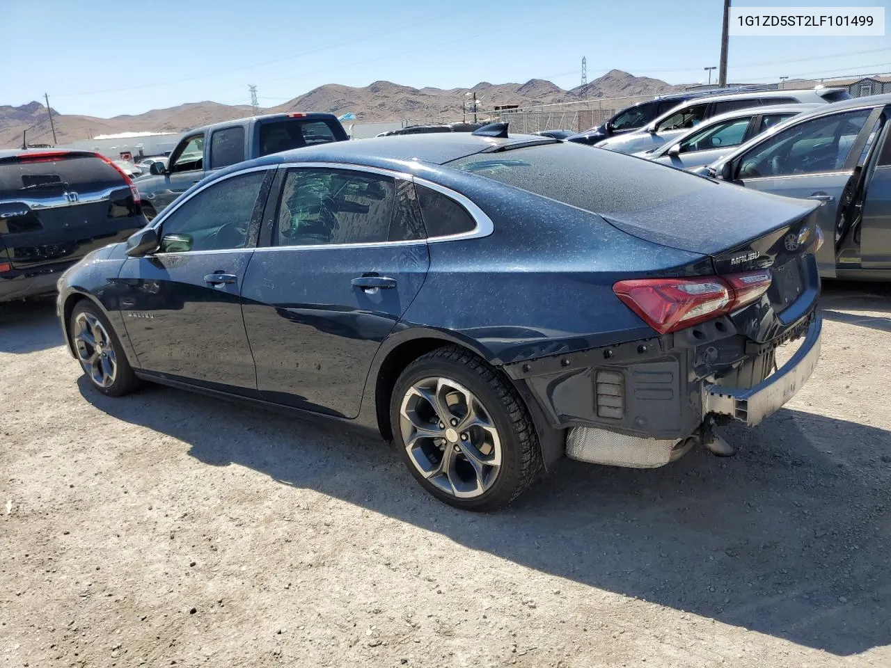 2020 Chevrolet Malibu Lt VIN: 1G1ZD5ST2LF101499 Lot: 60231944