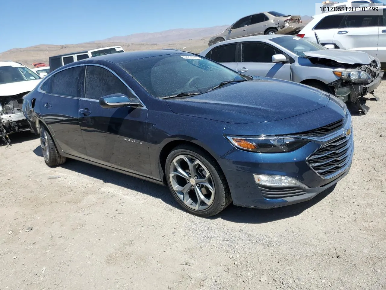 2020 Chevrolet Malibu Lt VIN: 1G1ZD5ST2LF101499 Lot: 60231944