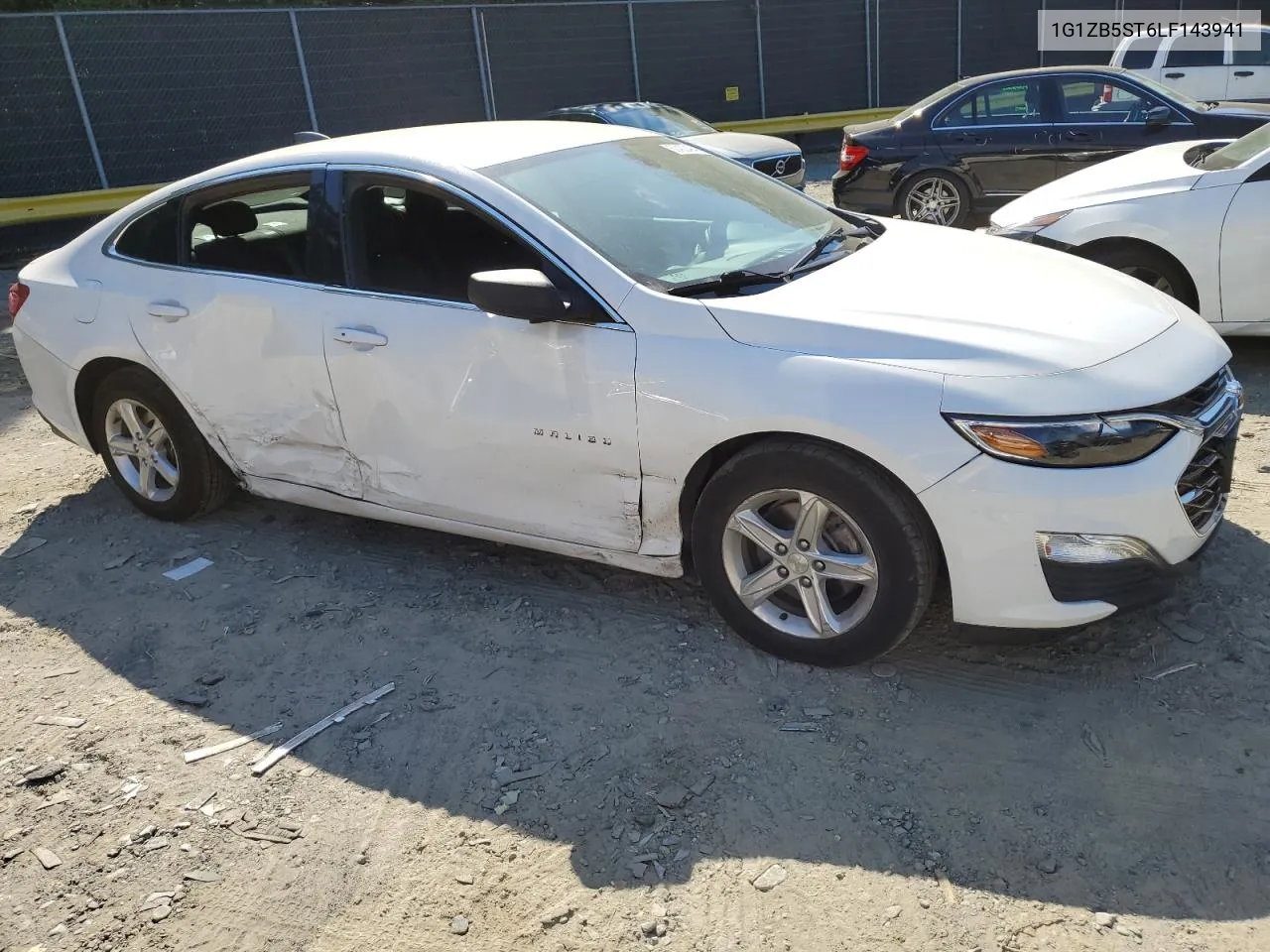 2020 Chevrolet Malibu Ls VIN: 1G1ZB5ST6LF143941 Lot: 60430494