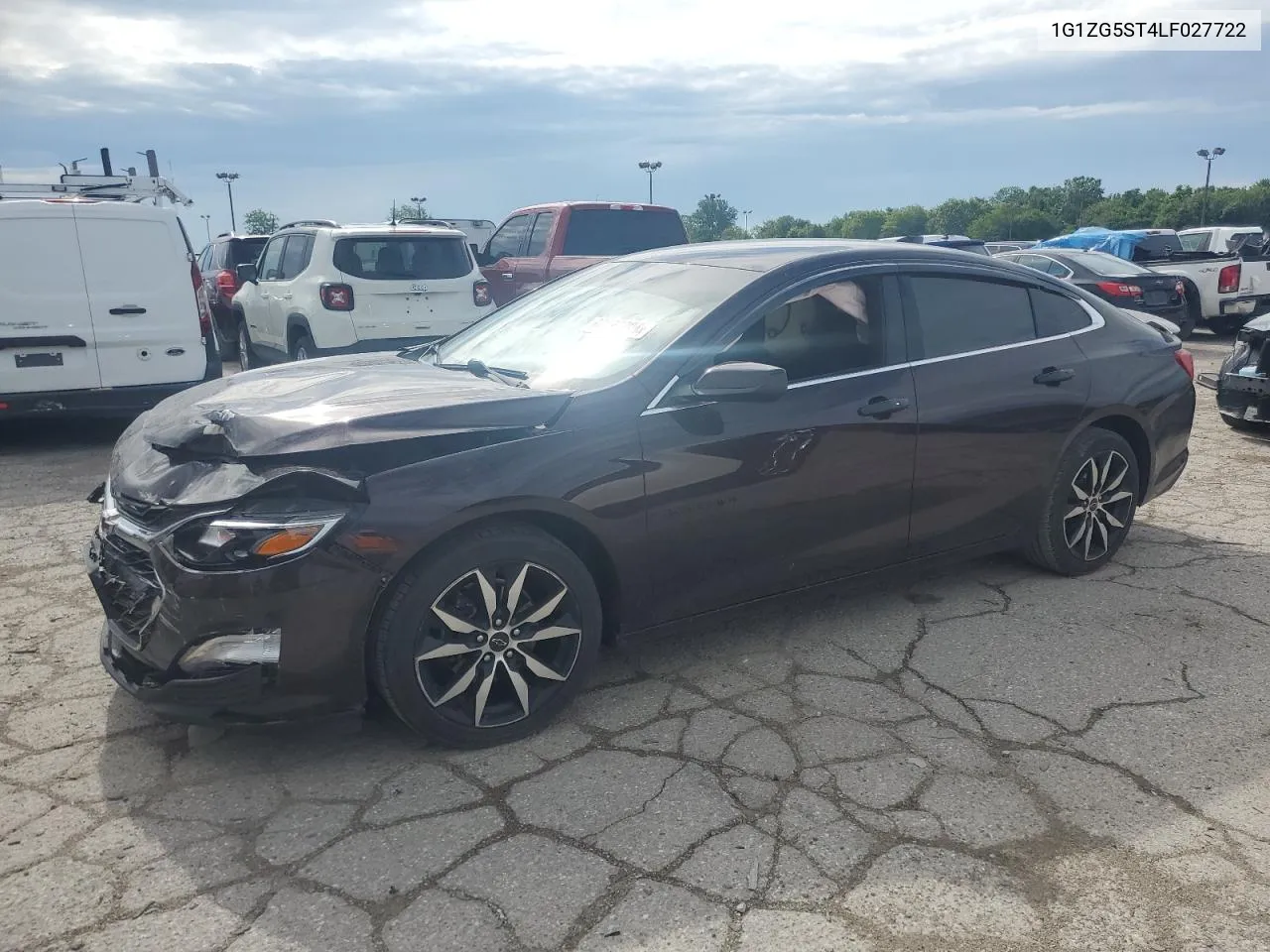 2020 Chevrolet Malibu Rs VIN: 1G1ZG5ST4LF027722 Lot: 60499394