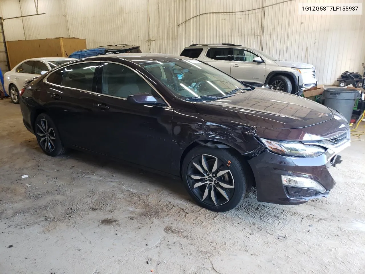 2020 Chevrolet Malibu Rs VIN: 1G1ZG5ST7LF155937 Lot: 60671544