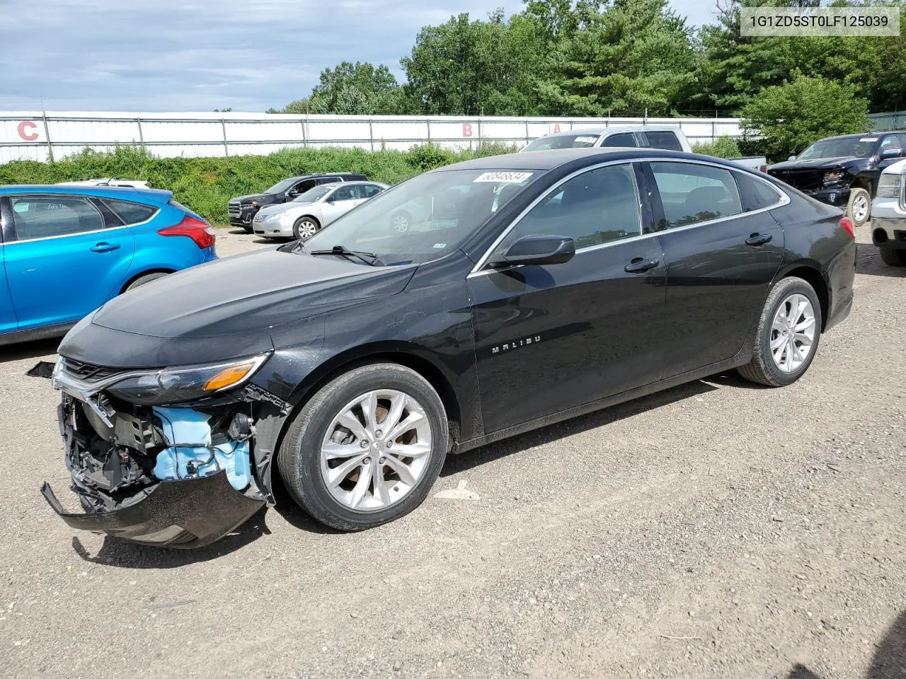 2020 Chevrolet Malibu Lt VIN: 1G1ZD5ST0LF125039 Lot: 60848634