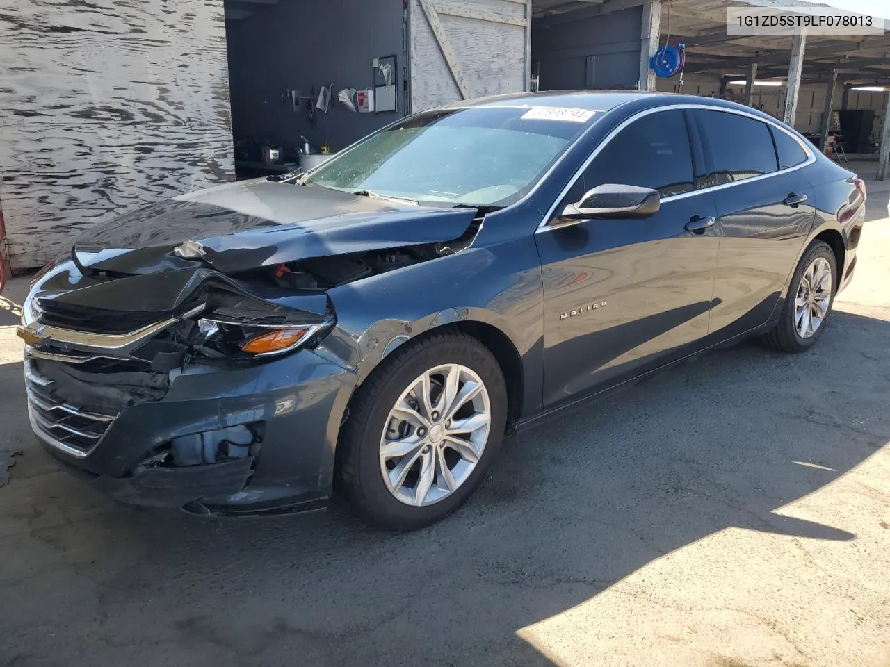 2020 Chevrolet Malibu Lt VIN: 1G1ZD5ST9LF078013 Lot: 60898794