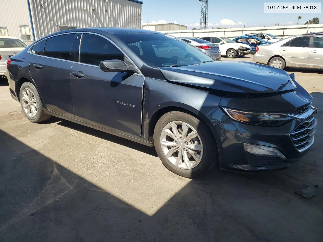 2020 Chevrolet Malibu Lt VIN: 1G1ZD5ST9LF078013 Lot: 60898794