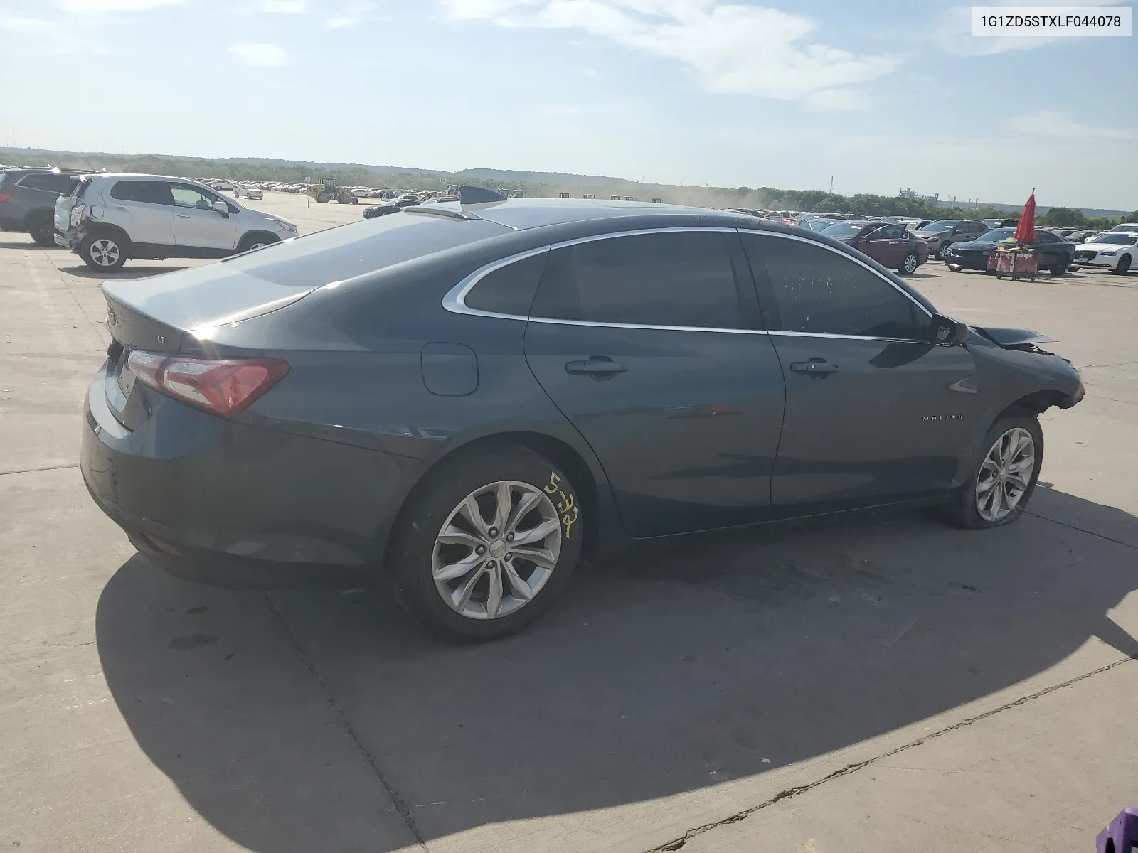 2020 Chevrolet Malibu Lt VIN: 1G1ZD5STXLF044078 Lot: 61139374