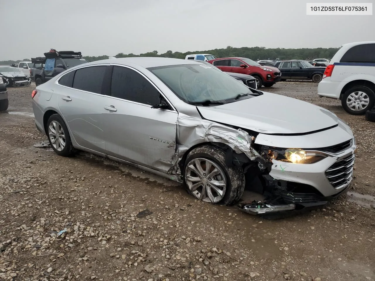 1G1ZD5ST6LF075361 2020 Chevrolet Malibu Lt