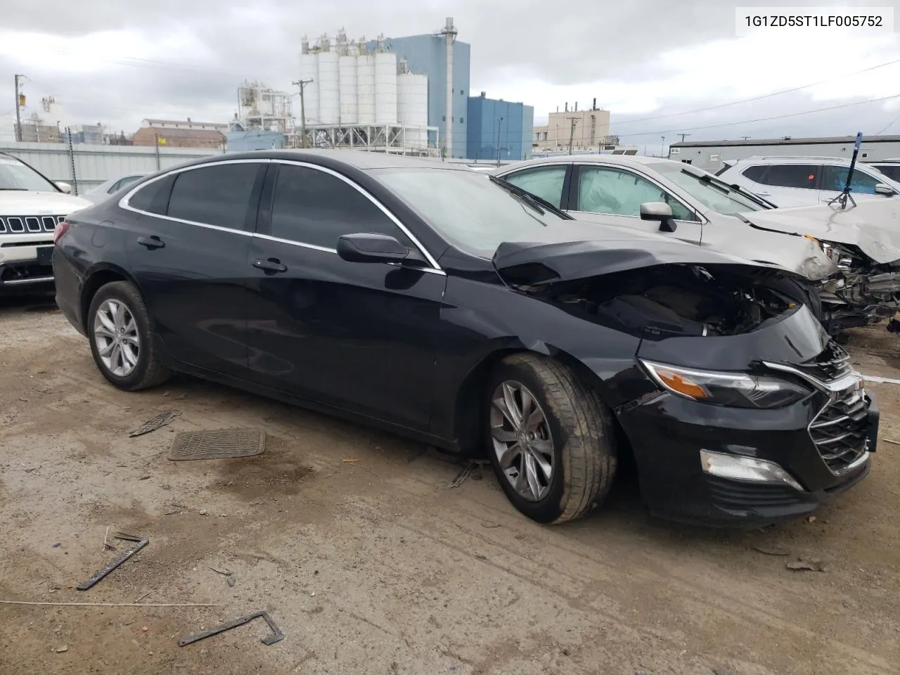 1G1ZD5ST1LF005752 2020 Chevrolet Malibu Lt