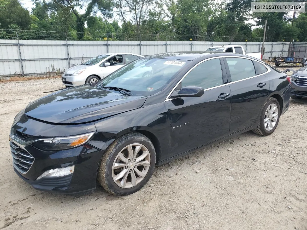 2020 Chevrolet Malibu Lt VIN: 1G1ZD5ST0LF070169 Lot: 61704864