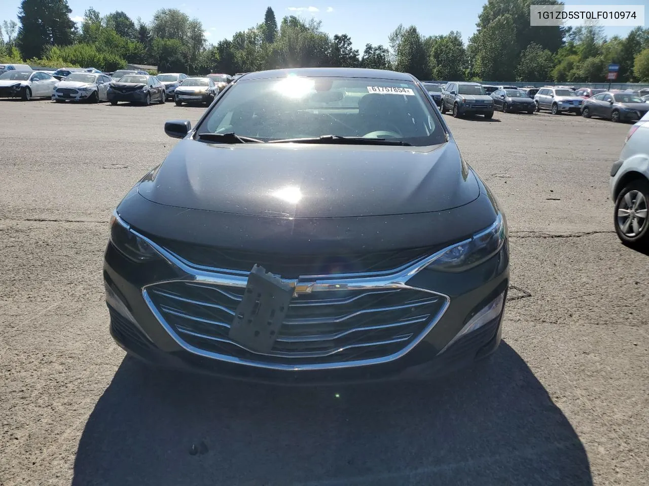 2020 Chevrolet Malibu Lt VIN: 1G1ZD5ST0LF010974 Lot: 61757854