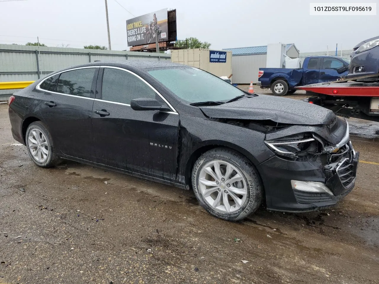 2020 Chevrolet Malibu Lt VIN: 1G1ZD5ST9LF095619 Lot: 61908794