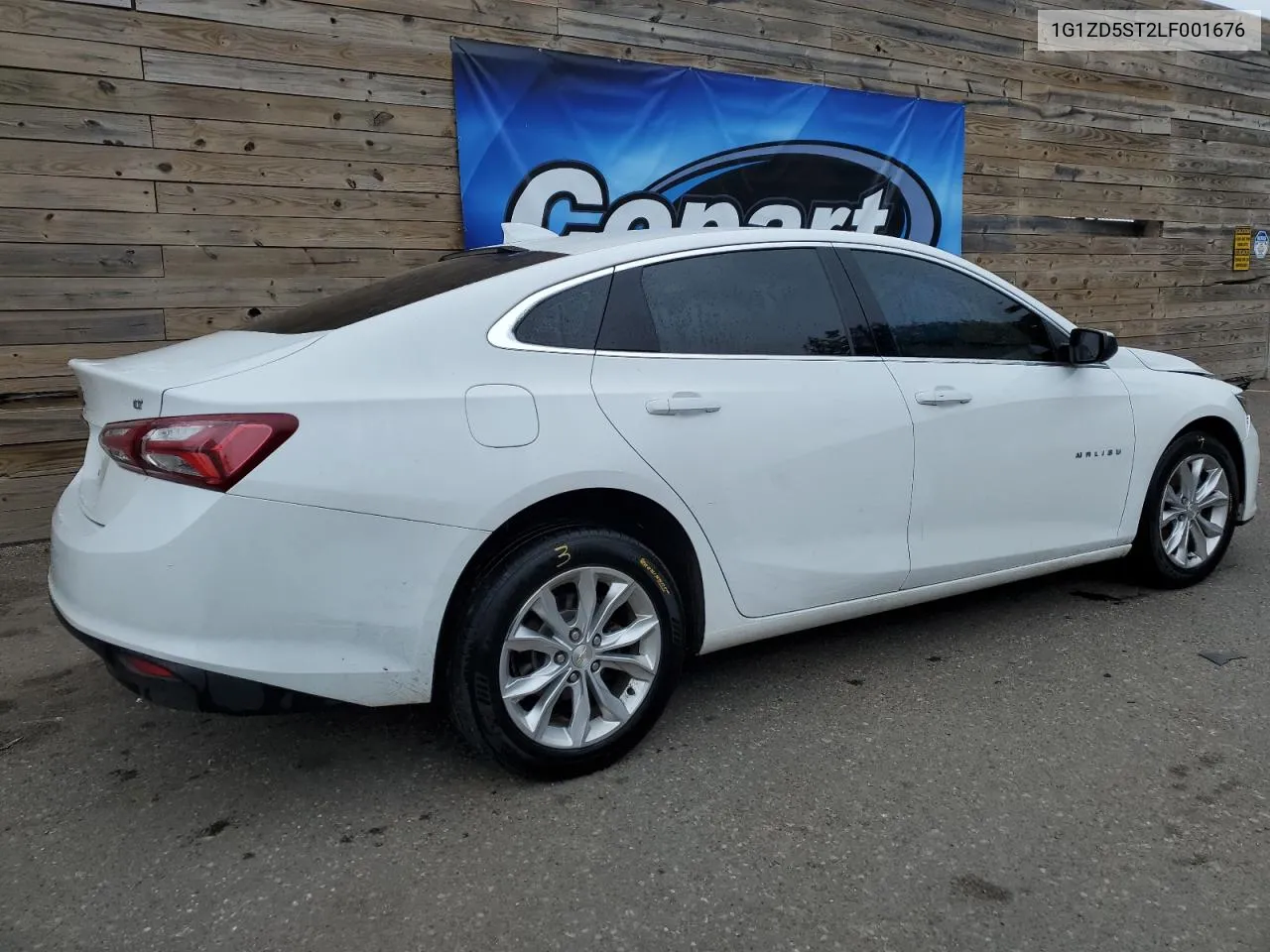 2020 Chevrolet Malibu Lt VIN: 1G1ZD5ST2LF001676 Lot: 61912984