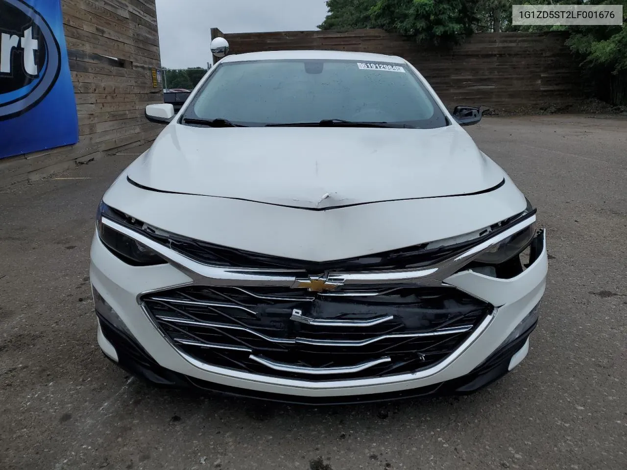 2020 Chevrolet Malibu Lt VIN: 1G1ZD5ST2LF001676 Lot: 61912984