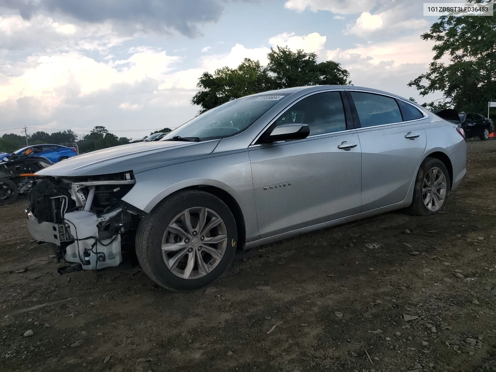 2020 Chevrolet Malibu Lt VIN: 1G1ZD5ST3LF036453 Lot: 61999884