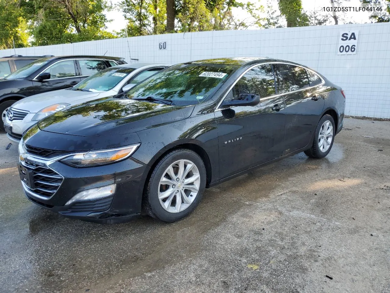 2020 Chevrolet Malibu Lt VIN: 1G1ZD5ST1LF044146 Lot: 62027494