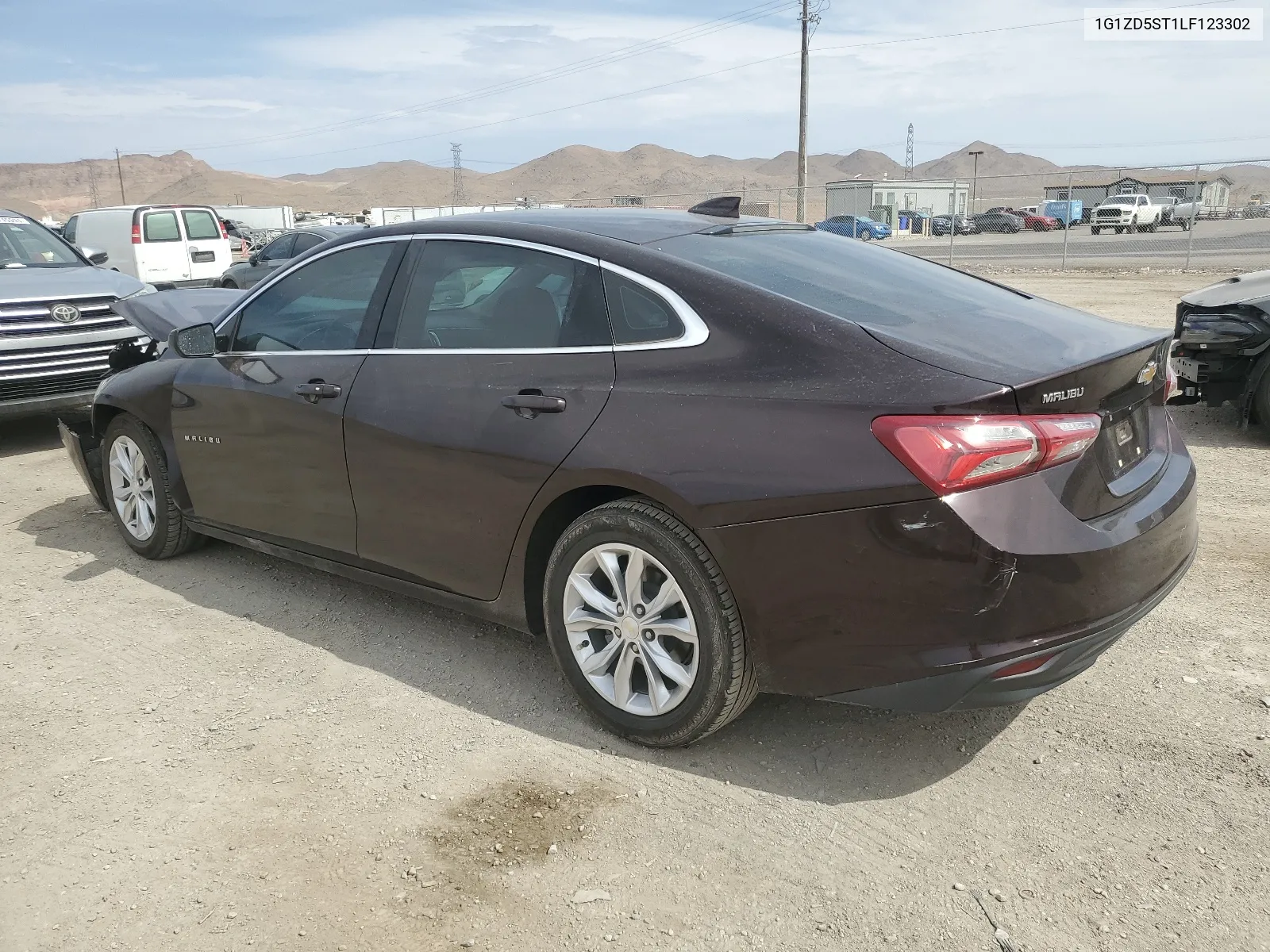 2020 Chevrolet Malibu Lt VIN: 1G1ZD5ST1LF123302 Lot: 62051384