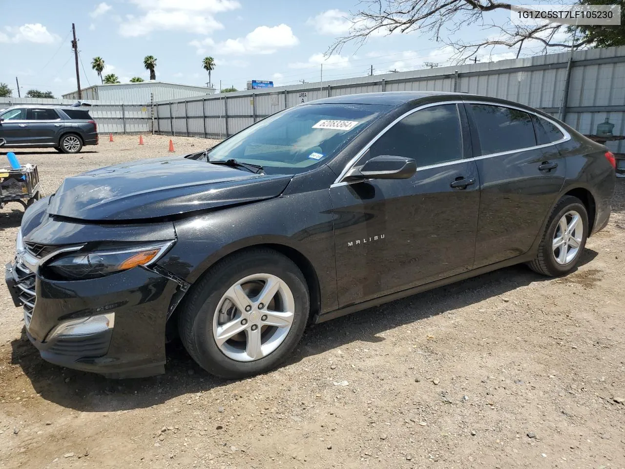 2020 Chevrolet Malibu Ls VIN: 1G1ZC5ST7LF105230 Lot: 62083364