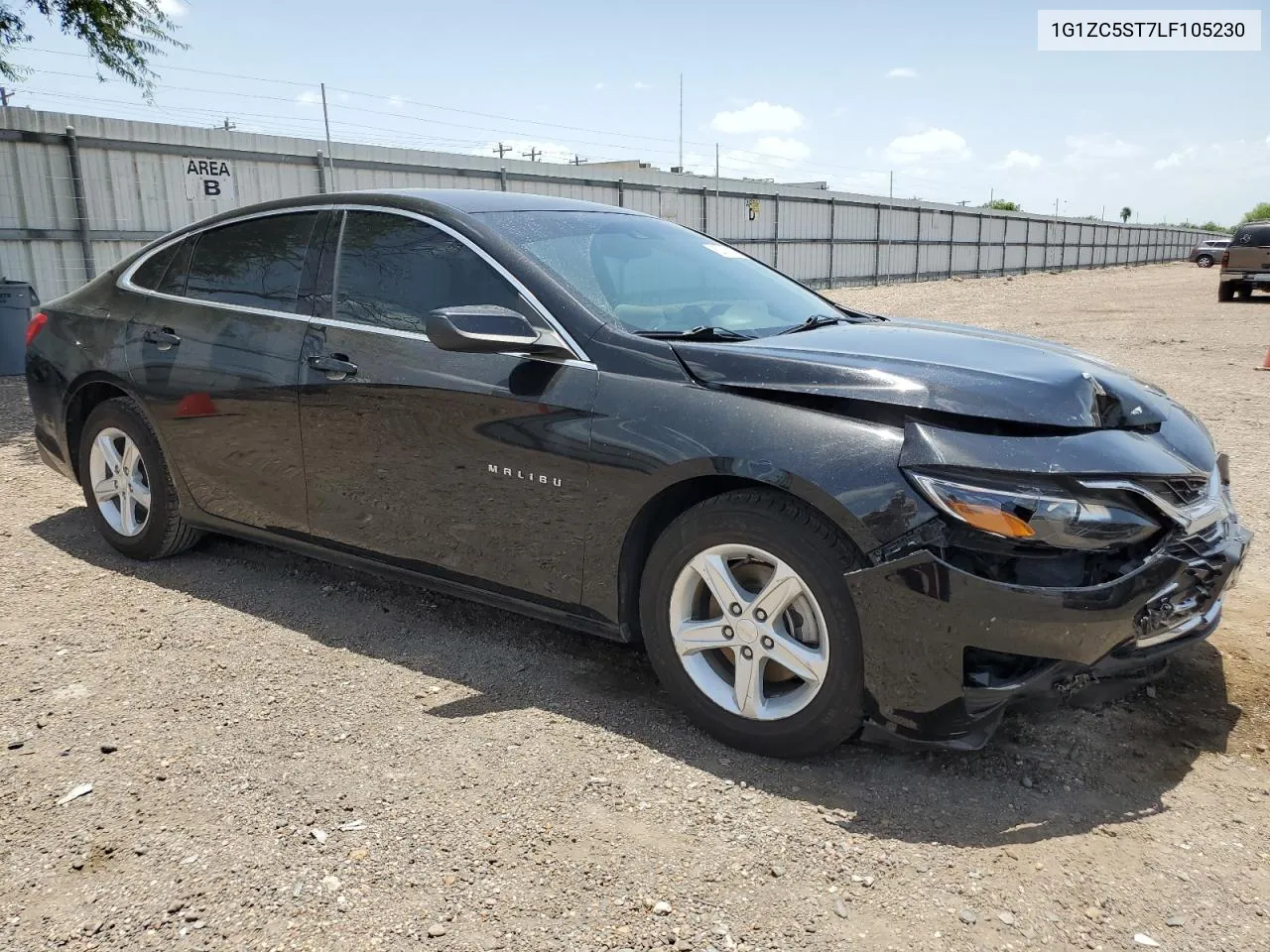 2020 Chevrolet Malibu Ls VIN: 1G1ZC5ST7LF105230 Lot: 62083364